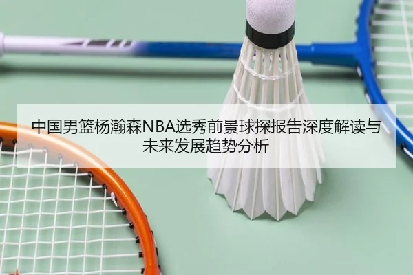 中国男篮杨瀚森NBA选秀前景球探报告深度解读与未来发展趋势分析